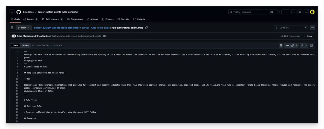 BMad 的最佳实践 Cursor 自定义智能体和规则生成器